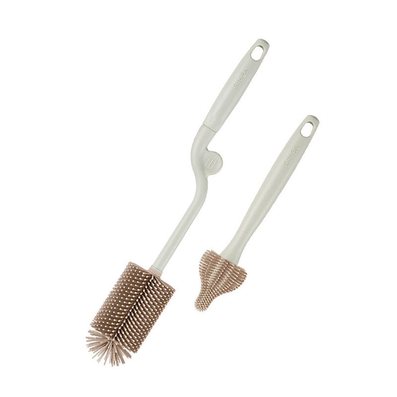 超柔無垢白金矽膠旋轉奶瓶刷組(共4款), , hi-res image number null